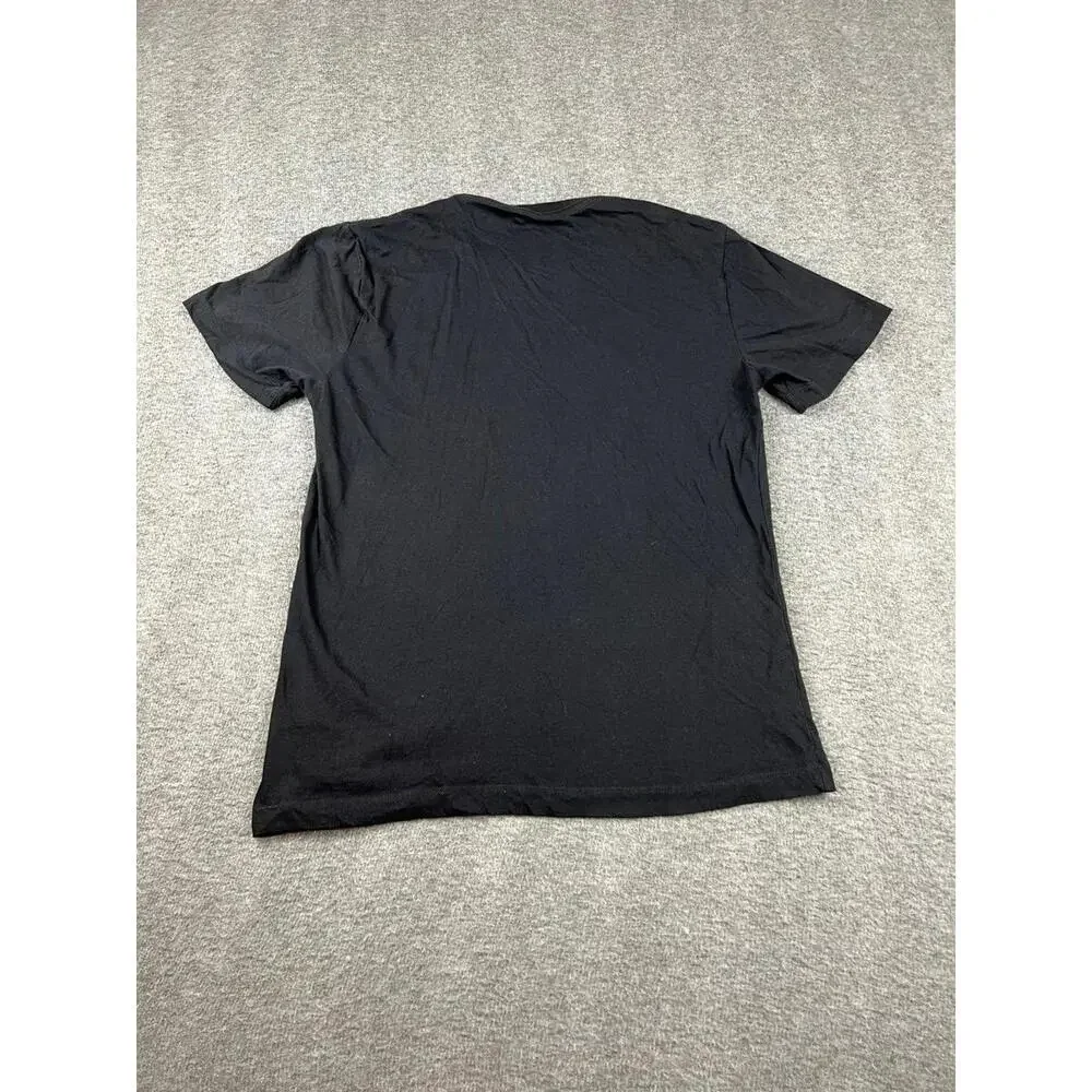 True Religion‎ Men's Black Graphic T-Shirt Size Medium